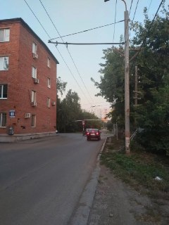 В Оренбурге новые дорожные знаки не видны из-за деревьев